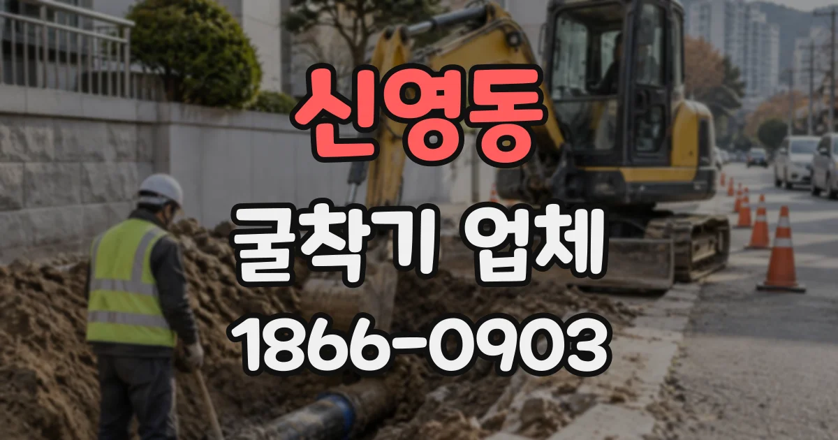 신영동 굴착기업체