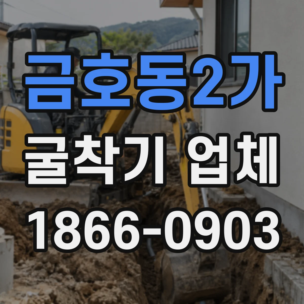 금호동2가 굴착기 업체
