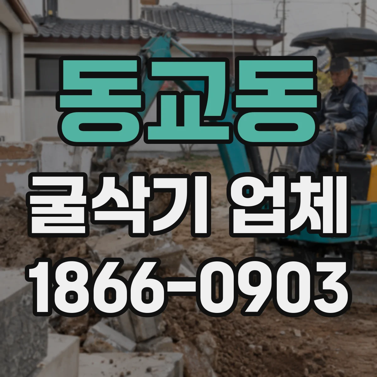 동교동 굴삭기 업체