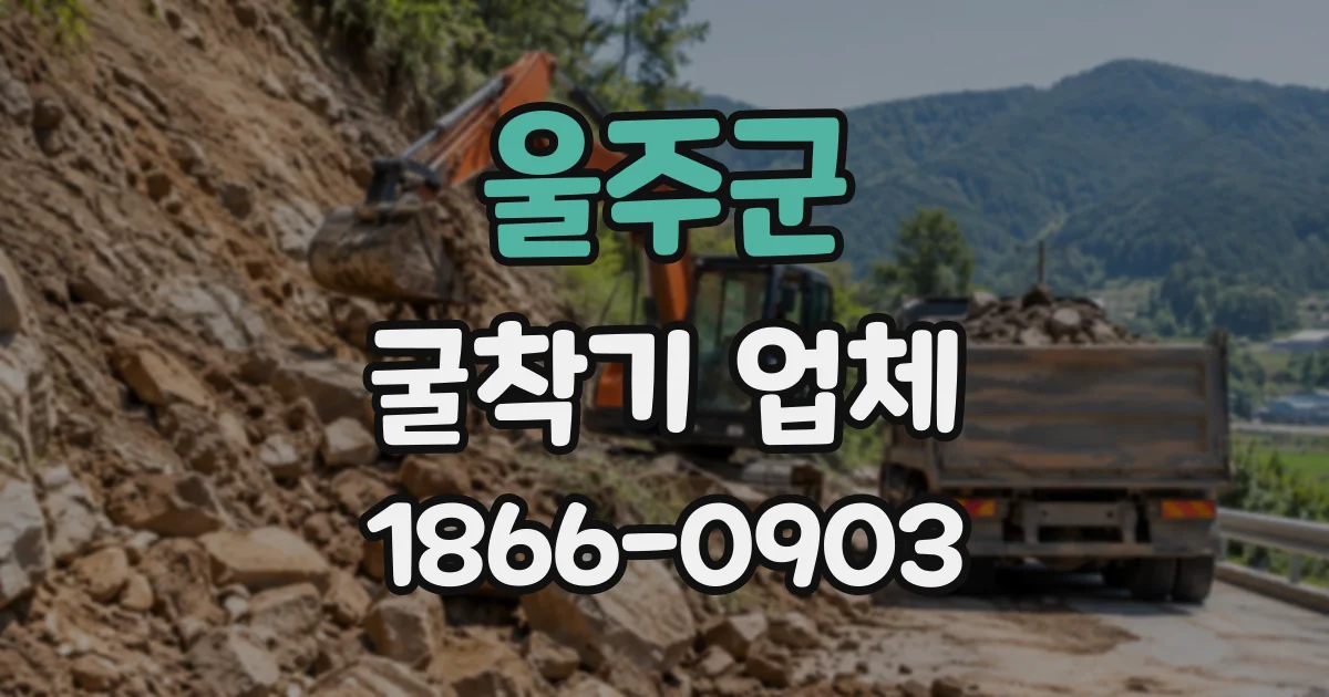 울주군 굴착기업체