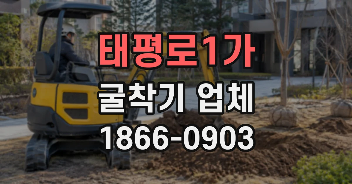 태평로1가 굴착기업체