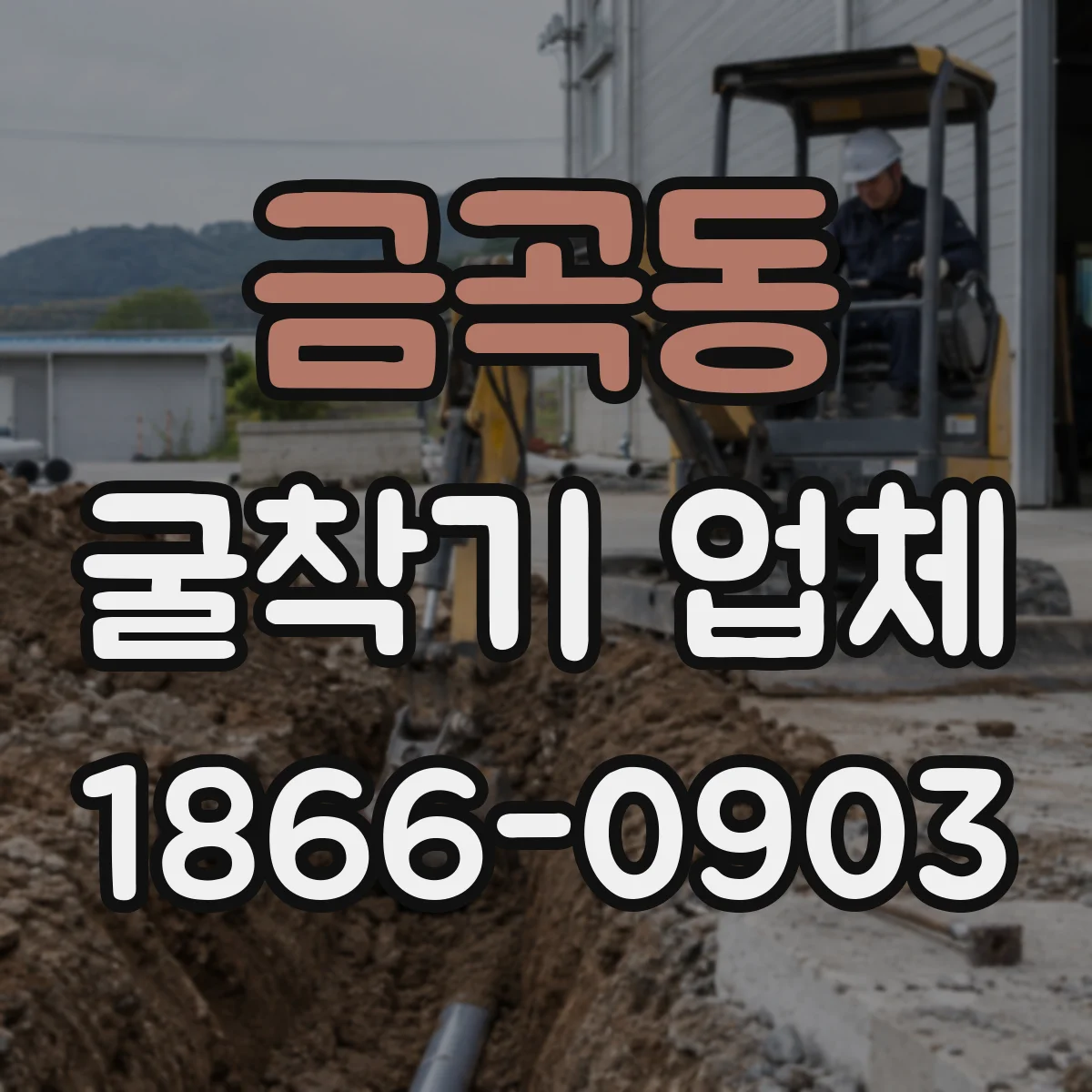 금곡동 굴착기 업체