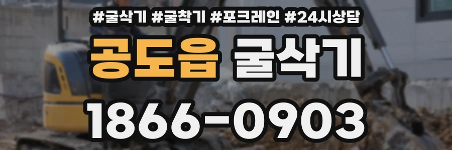 공도읍 굴삭기
