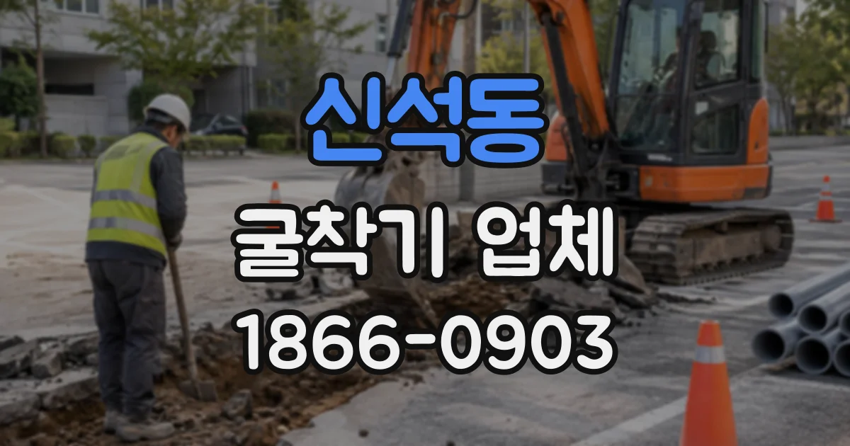 신석동 굴착기업체