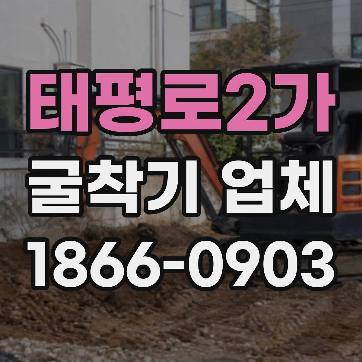 태평로2가 굴착기 업체