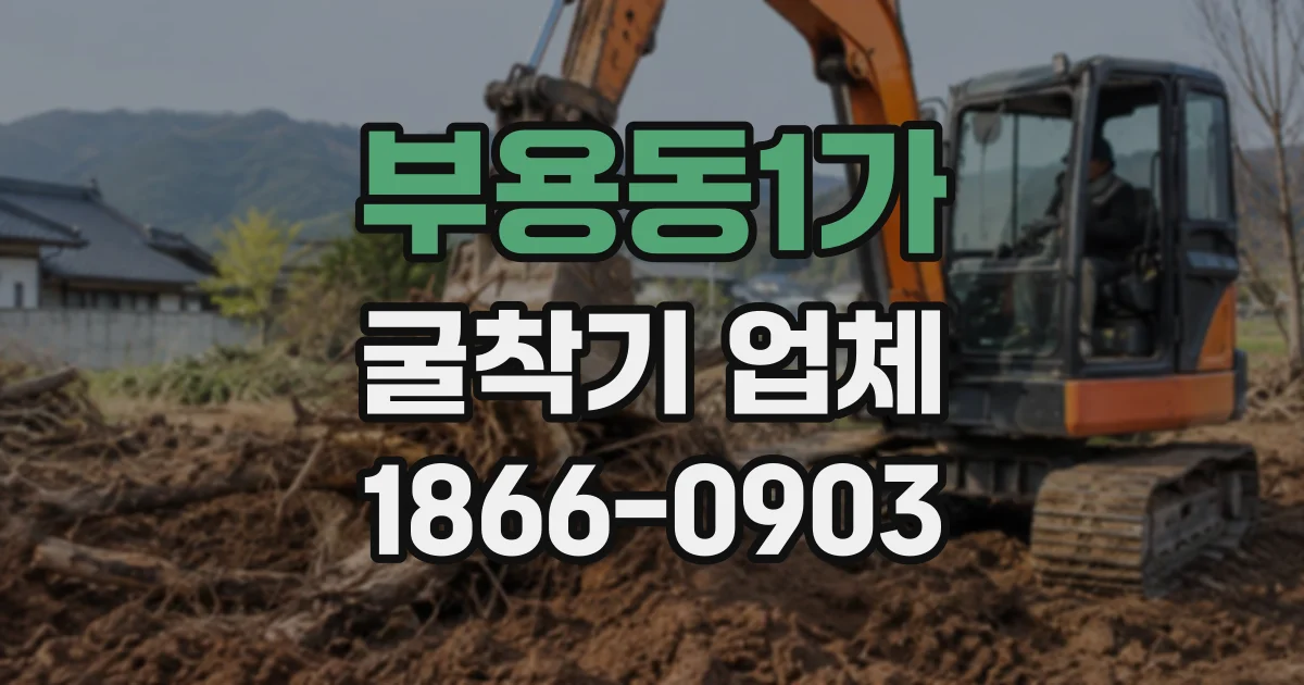 부용동1가 굴착기업체