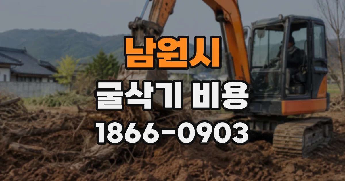 남원시 굴삭기비용 현장 주소만으로 운송 견적을 정확히 받기 어려운 이유