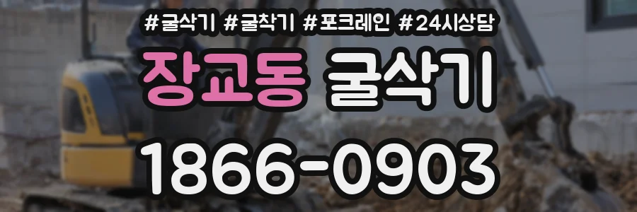 장교동 굴삭기