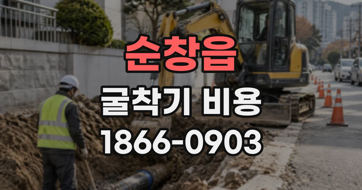 순창읍 굴착기비용