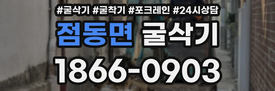 점동면 굴삭기