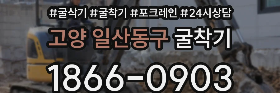 고양 일산동구 굴착기