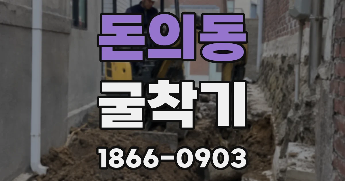 돈의동 굴착기