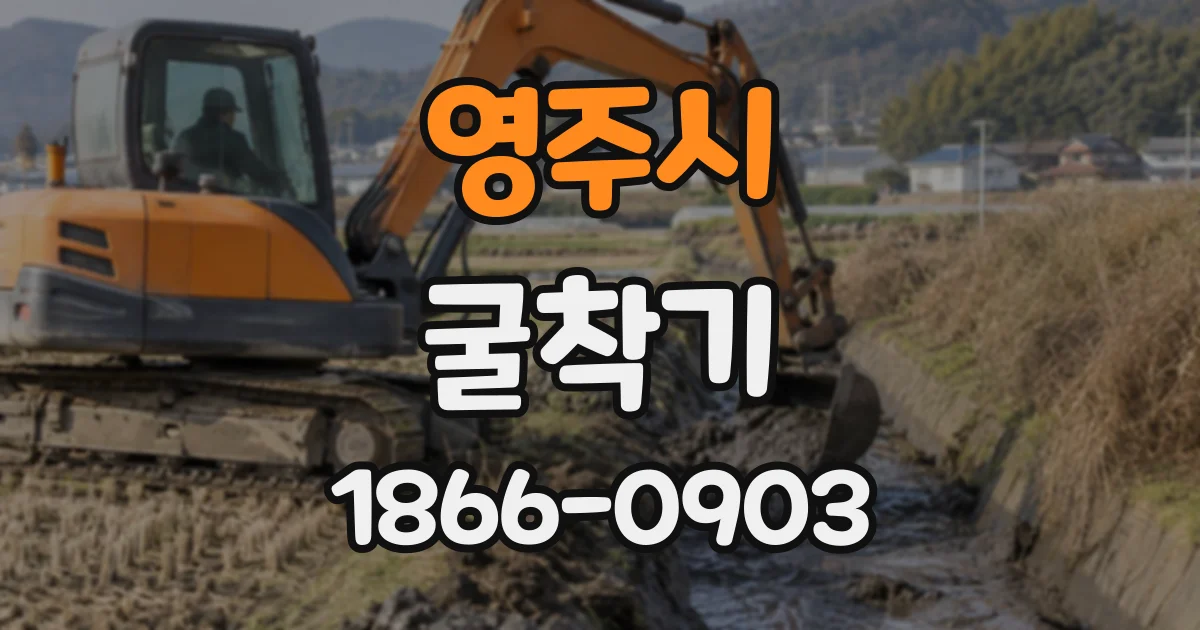 영주시 굴착기