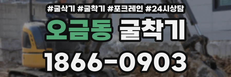 오금동 굴착기