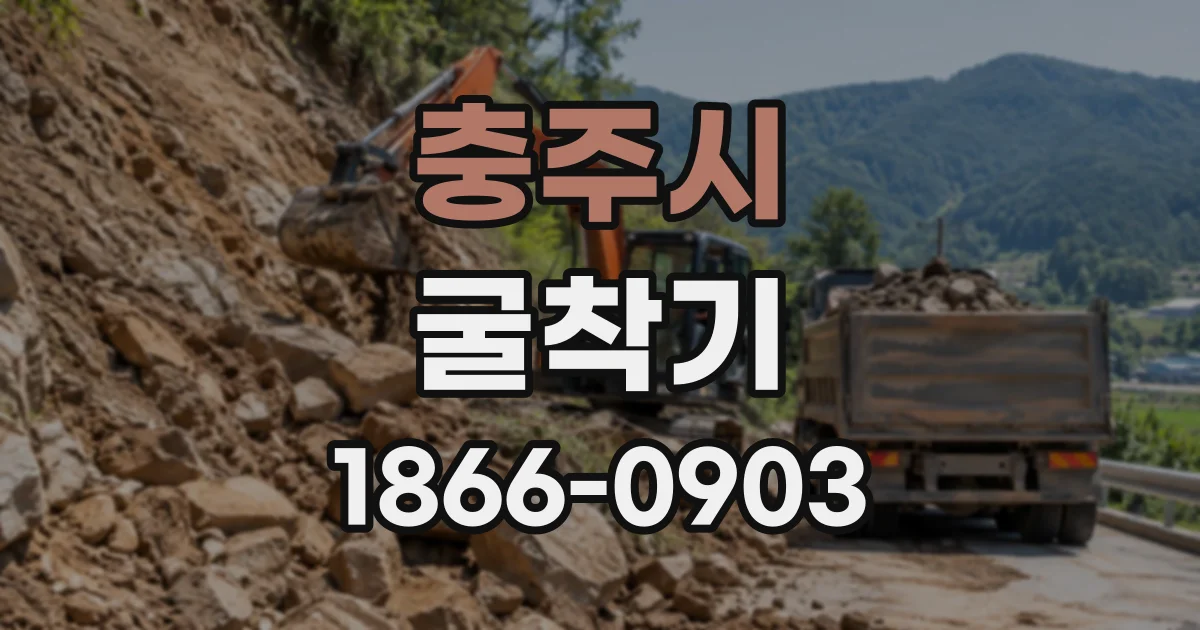 충주시 굴착기