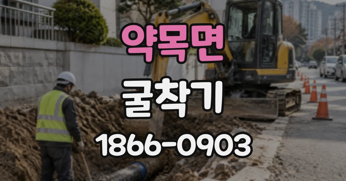 약목면 굴착기