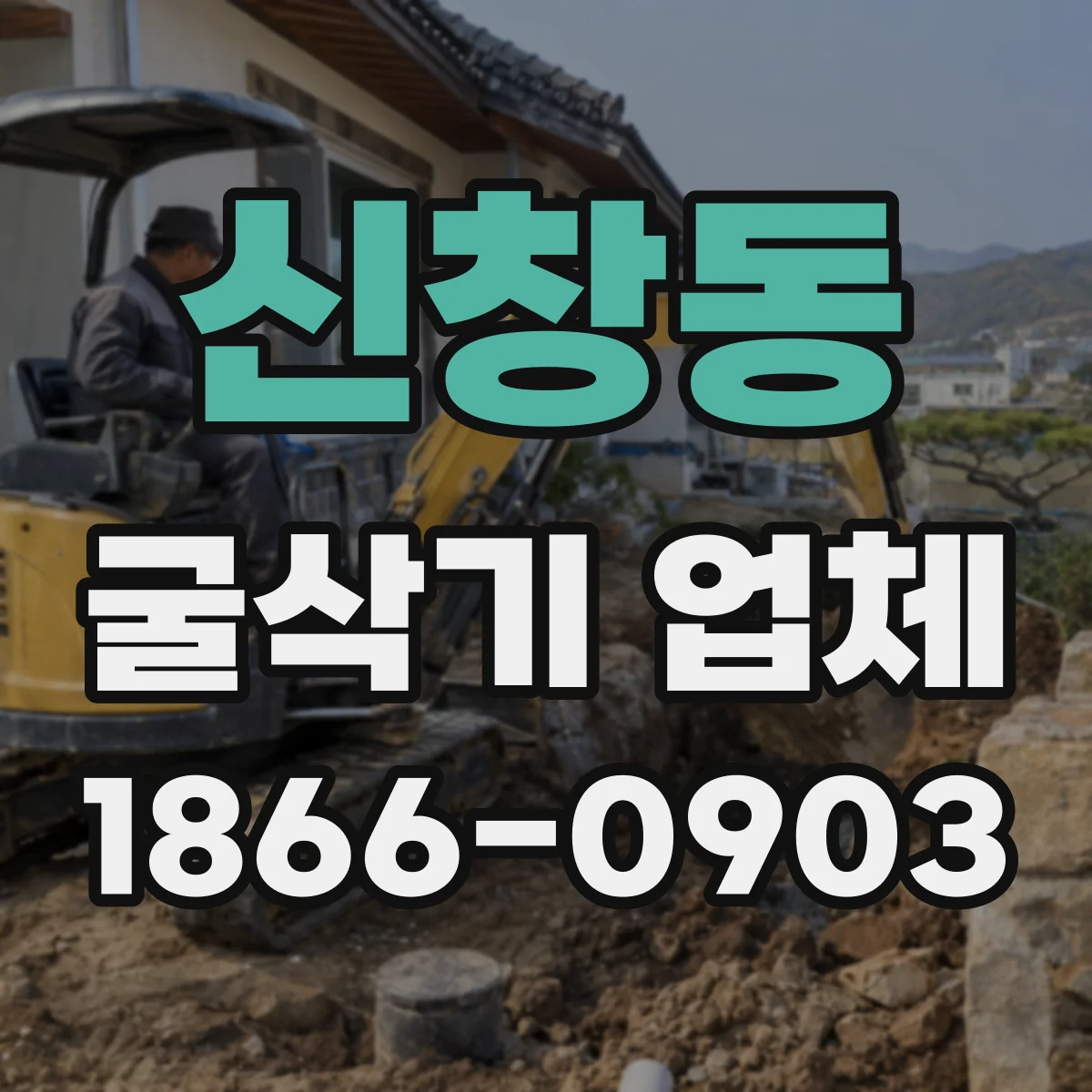 신창동 굴삭기 업체