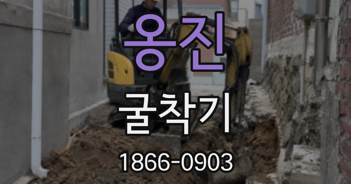 옹진 굴착기