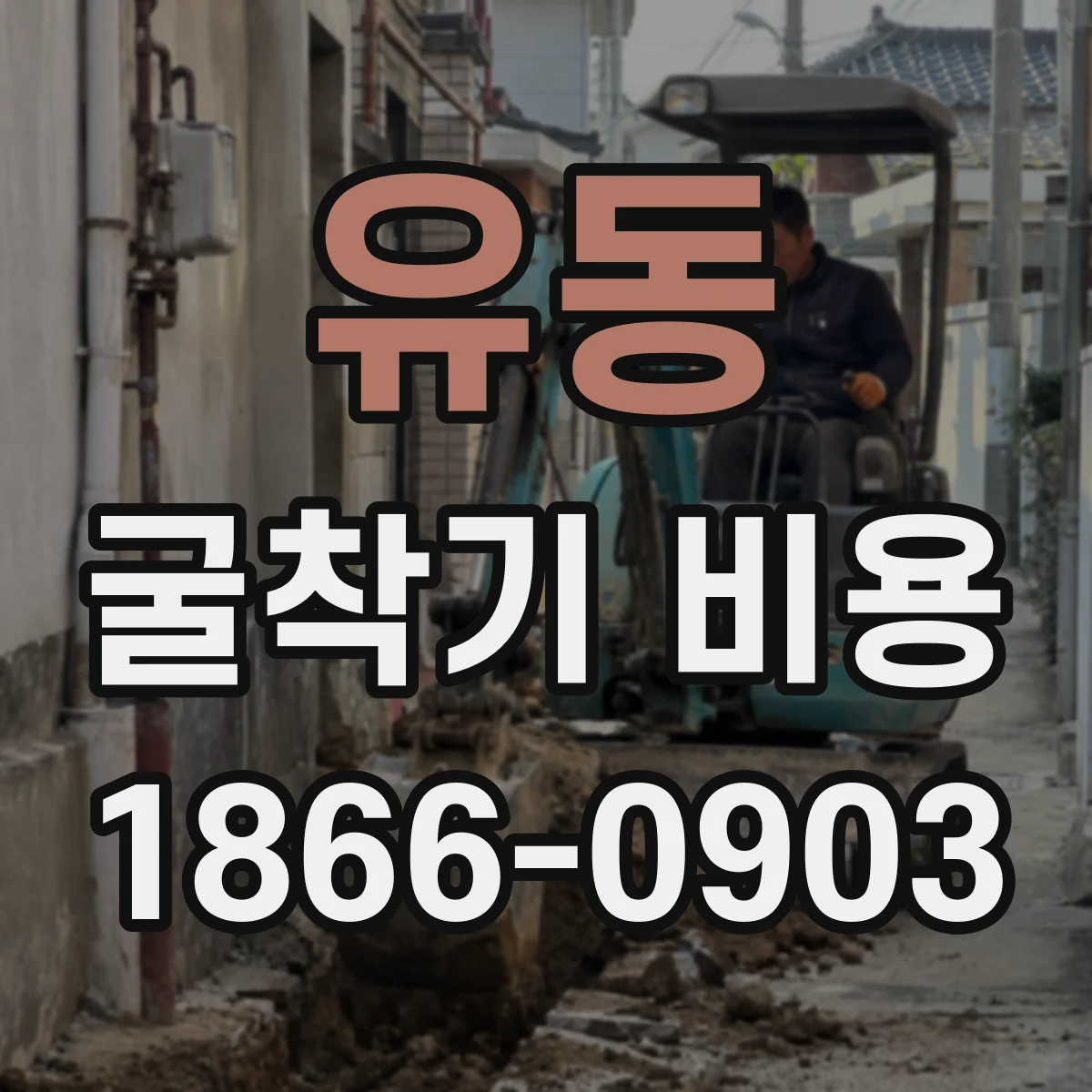 유동 굴착기 비용