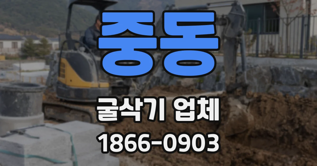 중동 굴삭기 업체