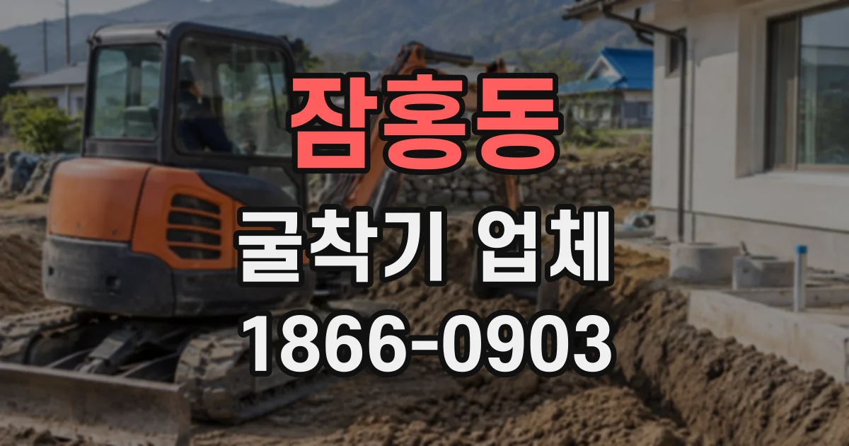 잠홍동 굴착기업체