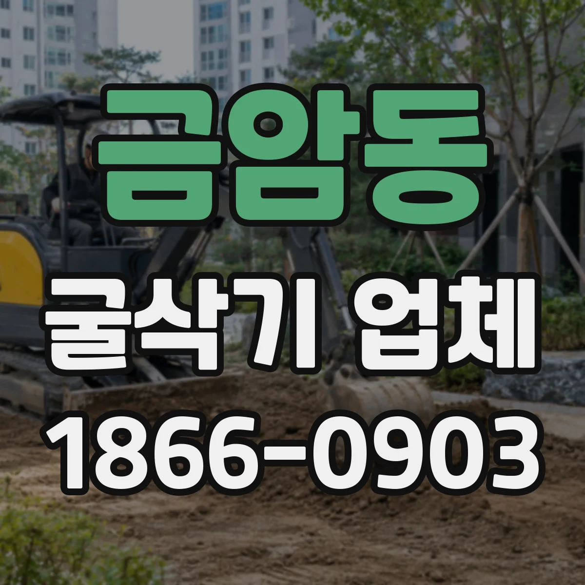 금암동 굴삭기 업체