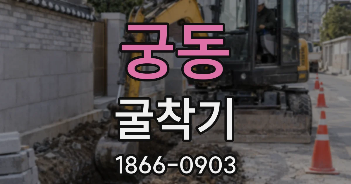 궁동 굴착기