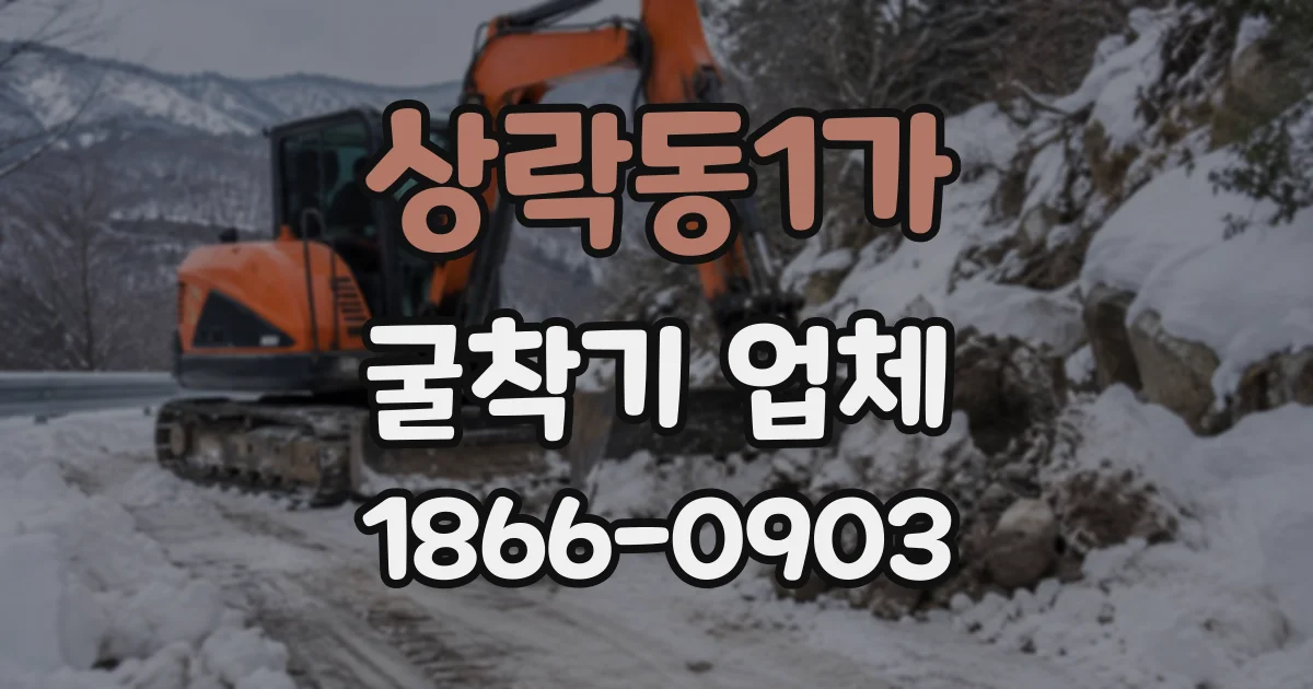 상락동1가 굴착기업체