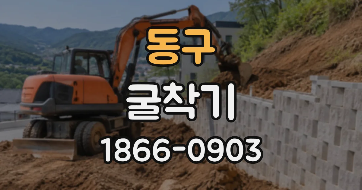 동구 굴착기