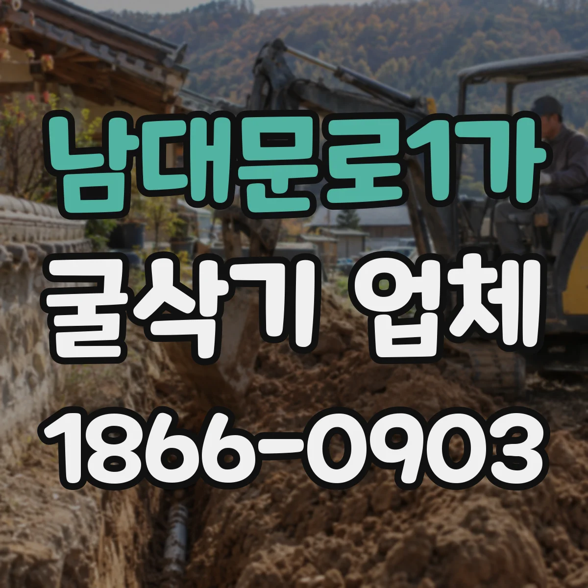 남대문로1가 굴삭기 업체