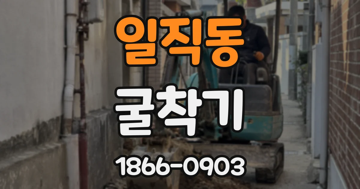 일직동 굴착기