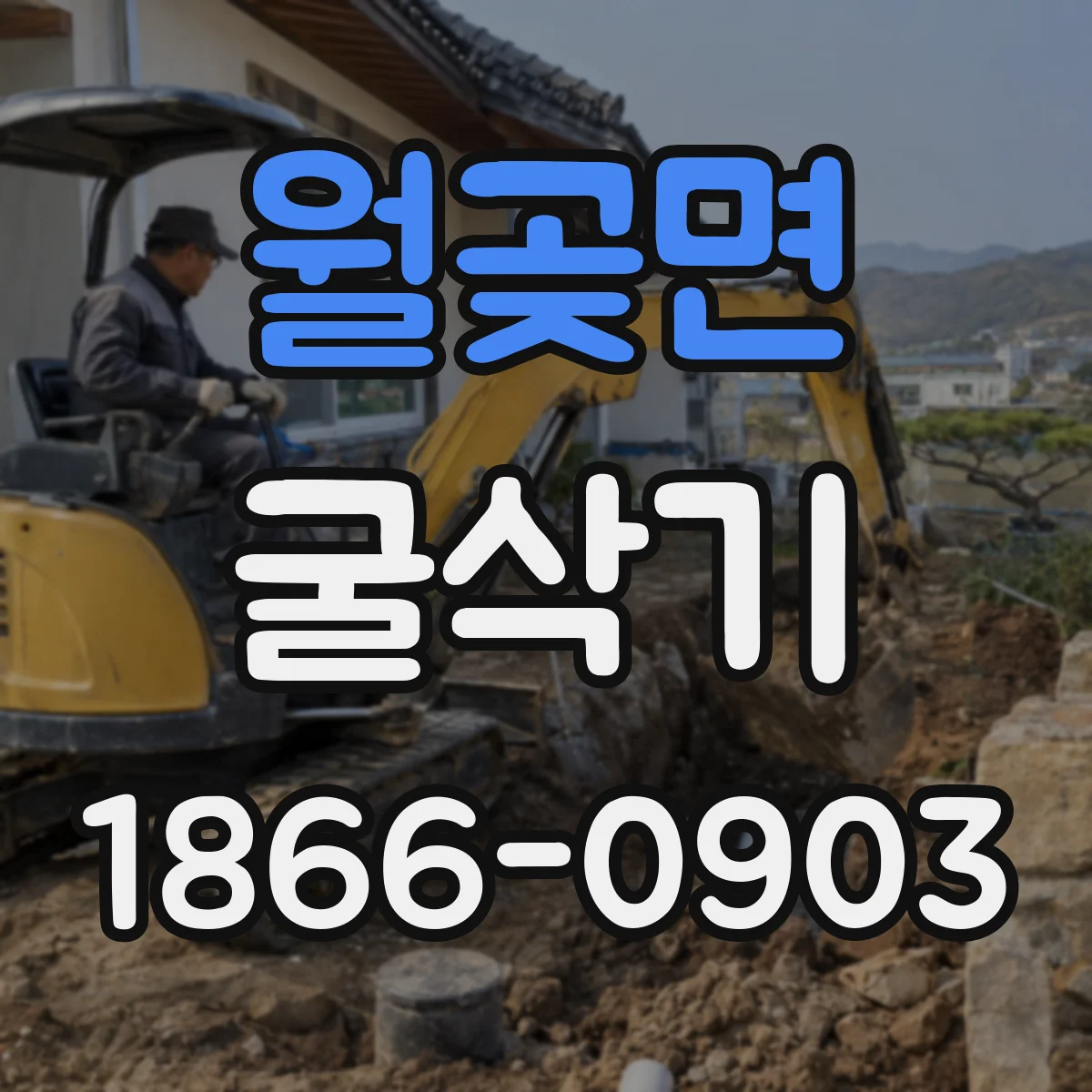월곶면 굴삭기