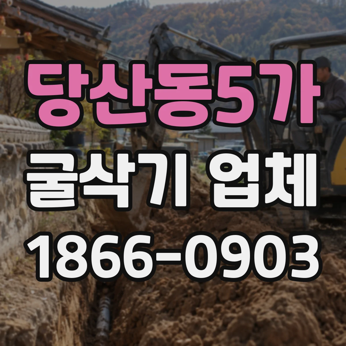 당산동5가 굴삭기 업체