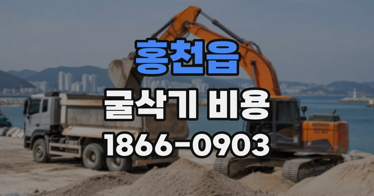 홍천읍 굴삭기비용