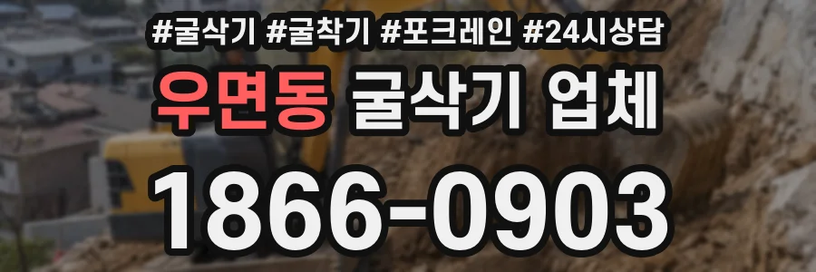 우면동 굴삭기 업체