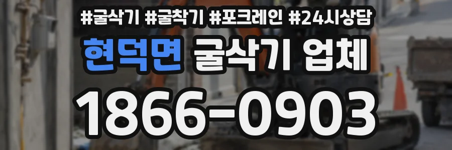 현덕면 굴삭기 업체