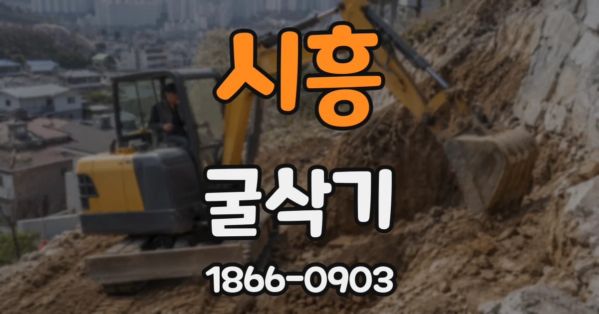 시흥 굴삭기