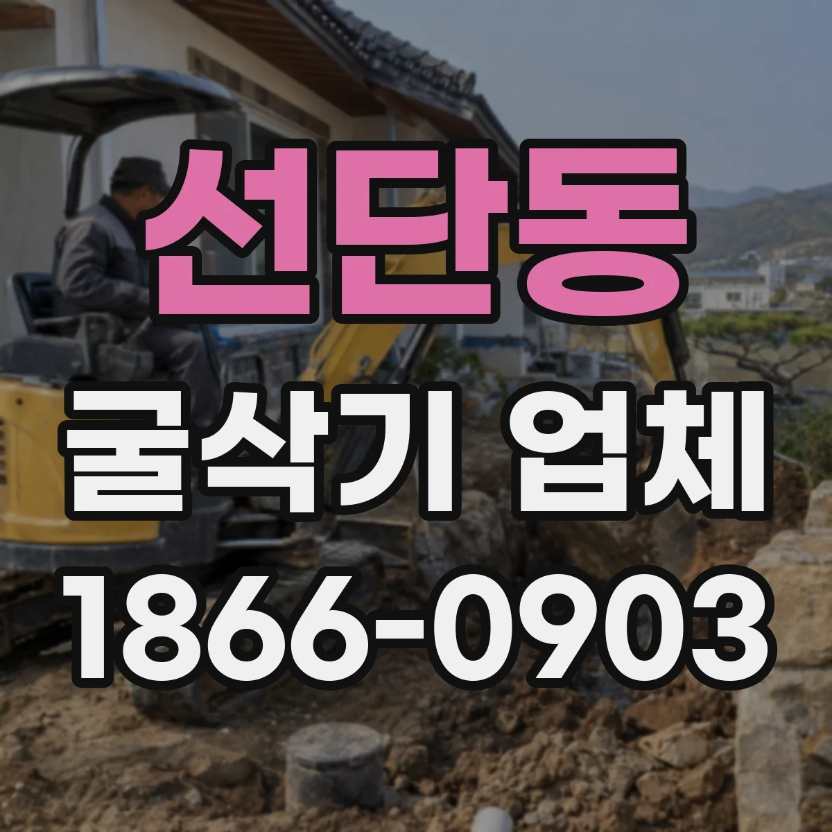 선단동 굴삭기 업체
