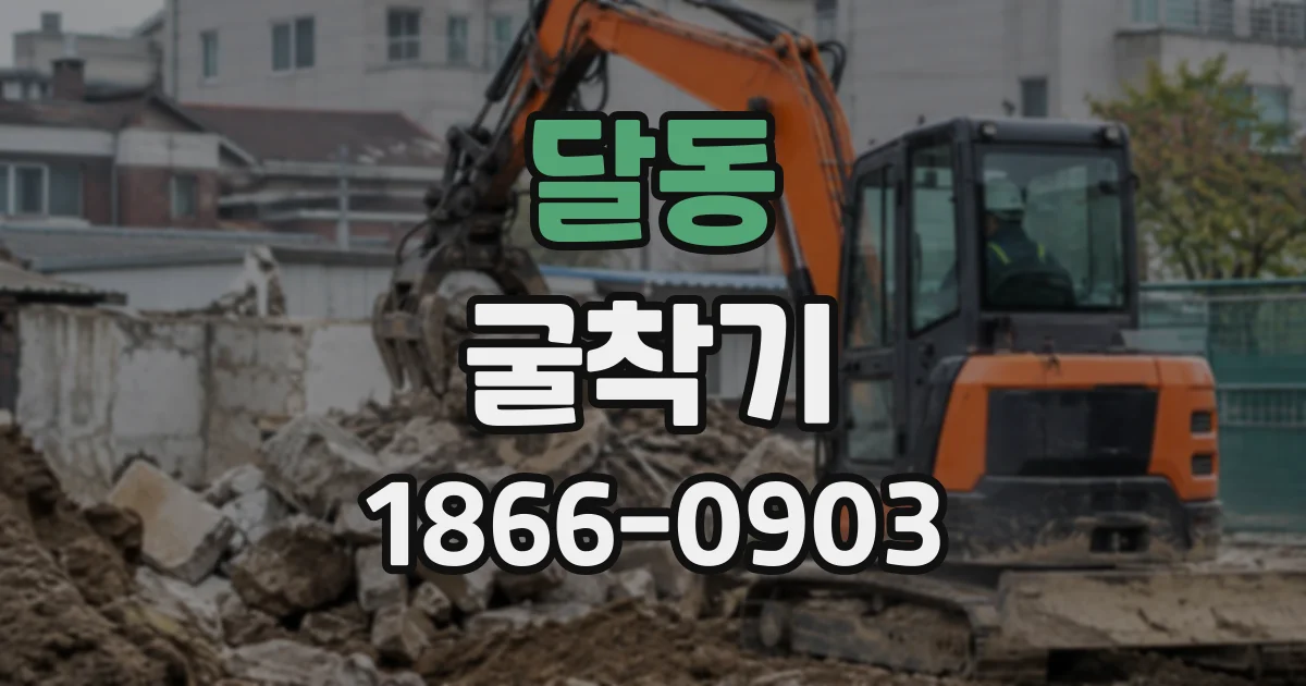 달동 굴착기