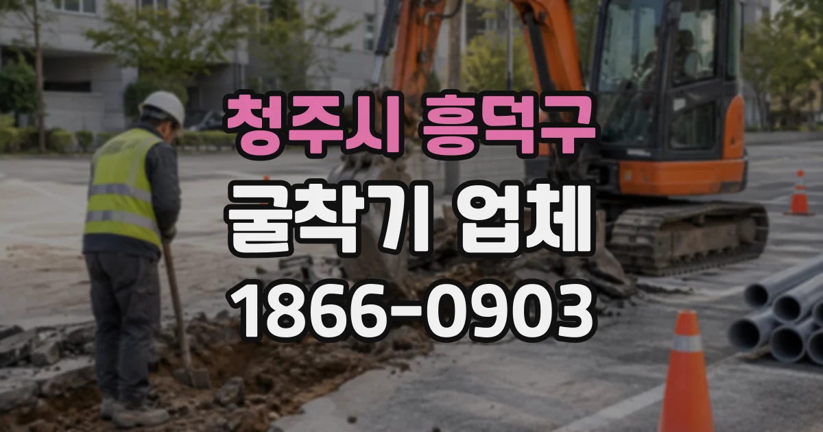 청주시 흥덕구 굴착기업체