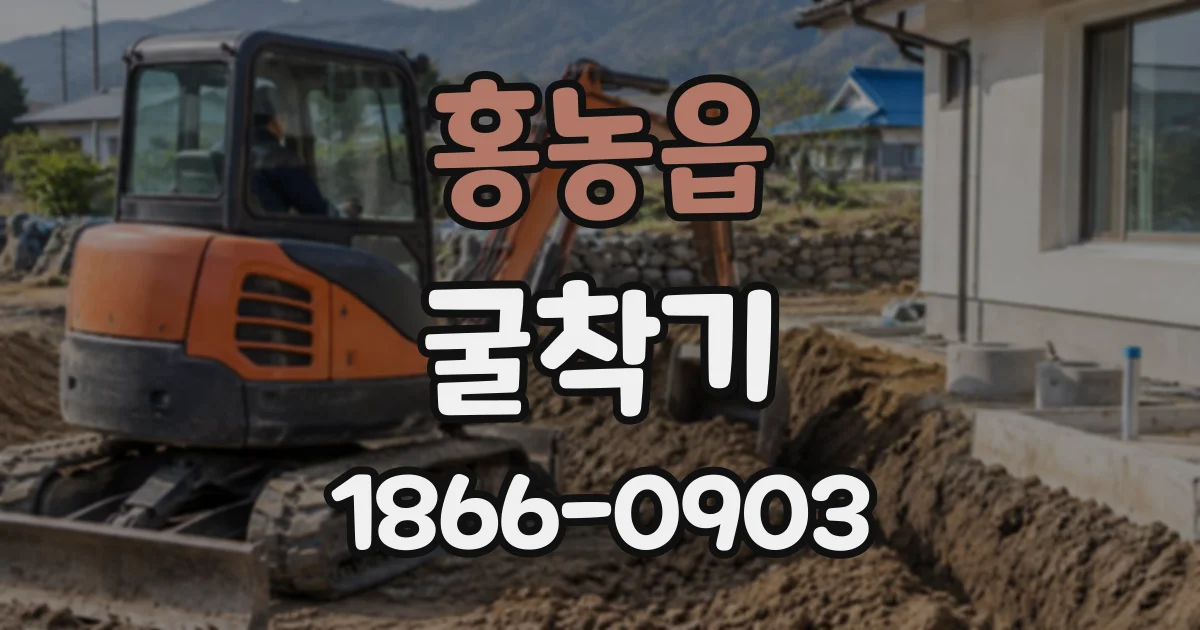 홍농읍 굴착기