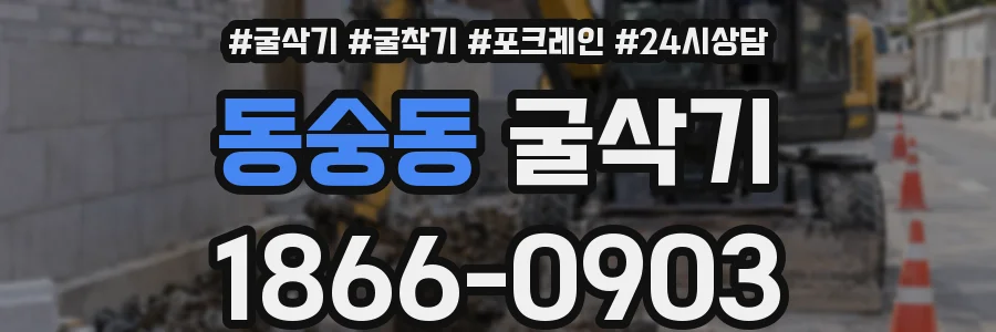 동숭동 굴삭기