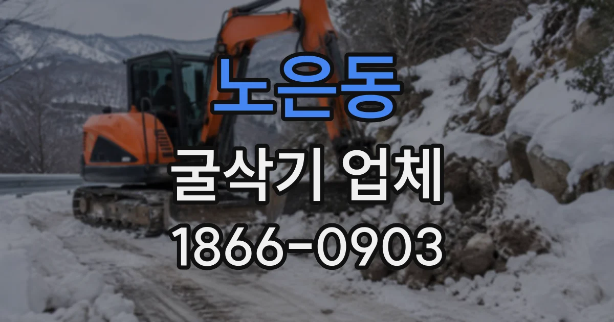 노은동 굴삭기업체