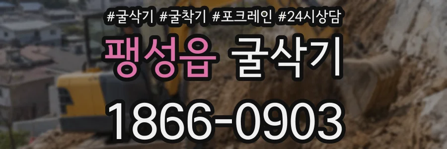 팽성읍 굴삭기