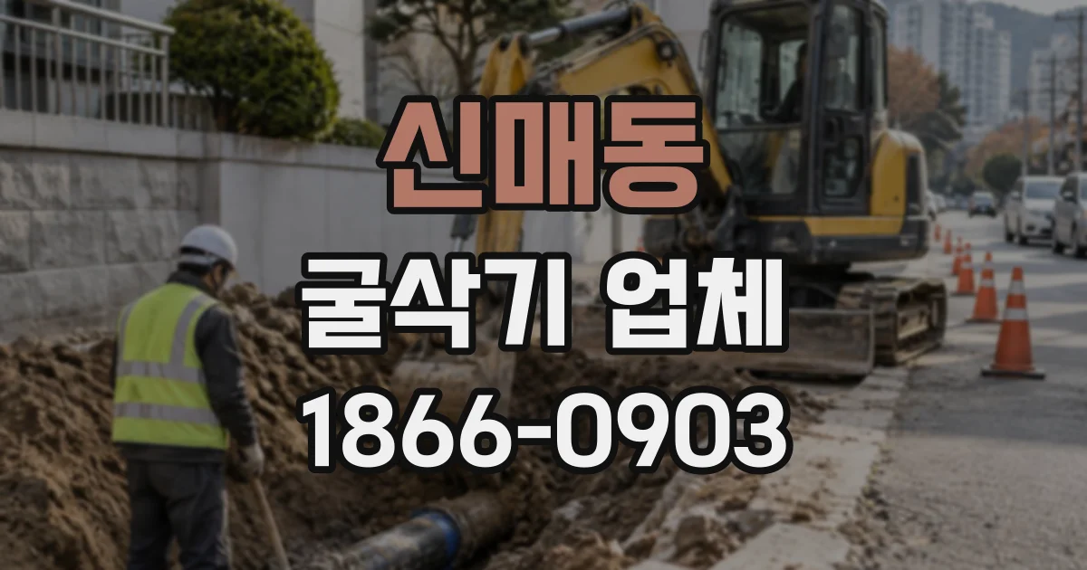 신매동 굴삭기업체