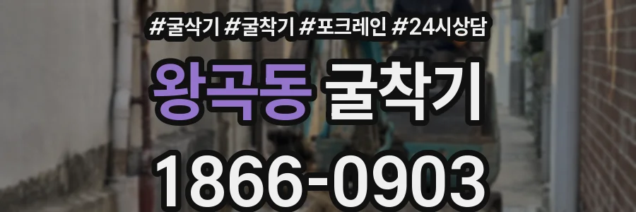 왕곡동 굴착기