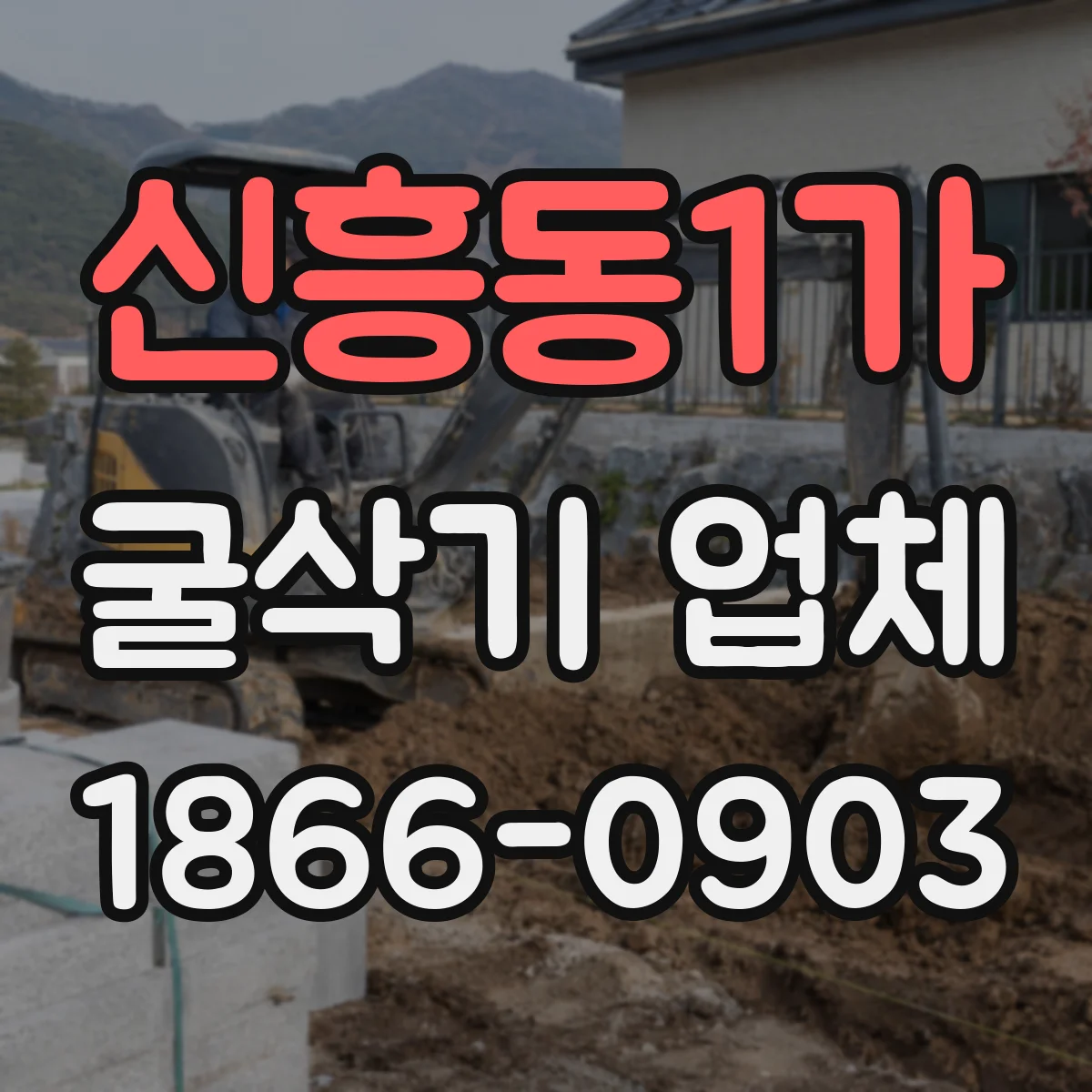 신흥동1가 굴삭기 업체