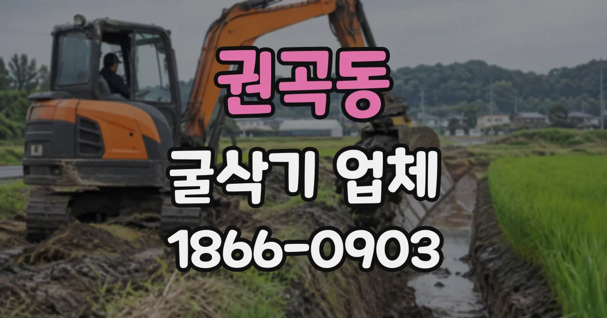 권곡동 굴삭기업체