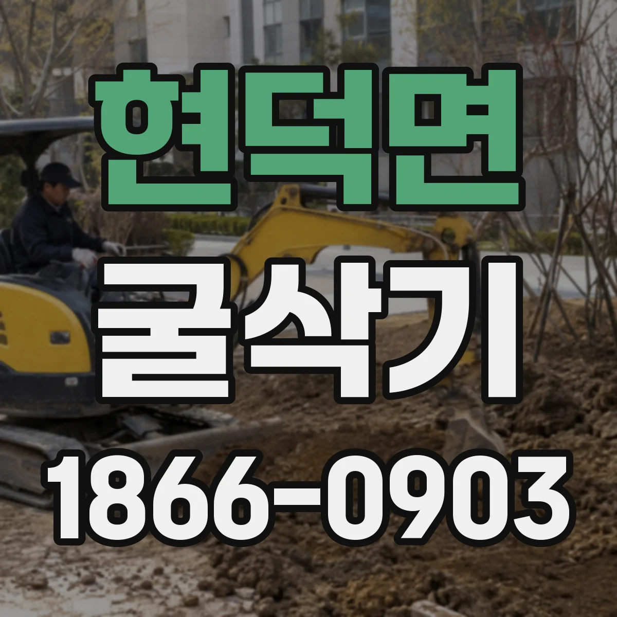현덕면 굴삭기