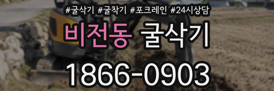 비전동 굴삭기